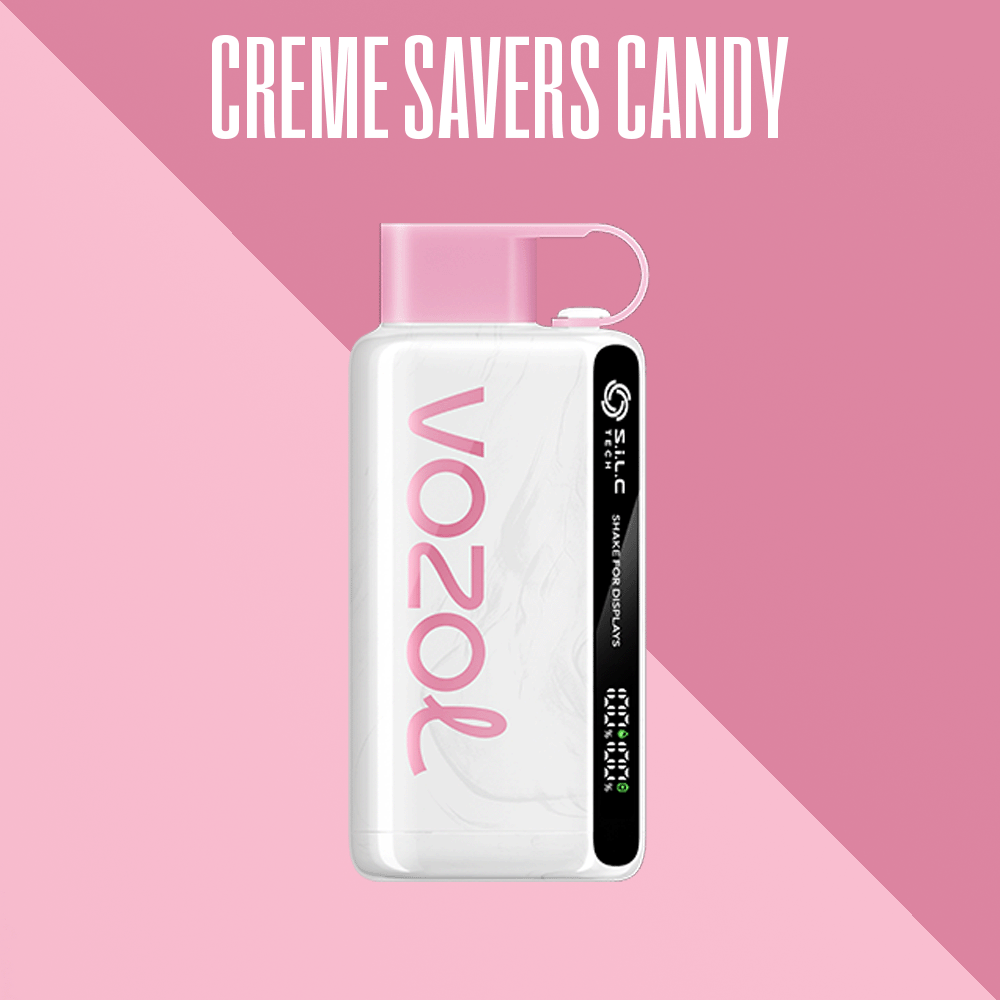 VOZOL STAR 12000 Creme Savers Candy - Vozol