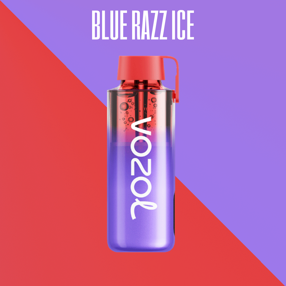 VOZOL NEON 10000 Vape Blue Razz Ice - Vozol